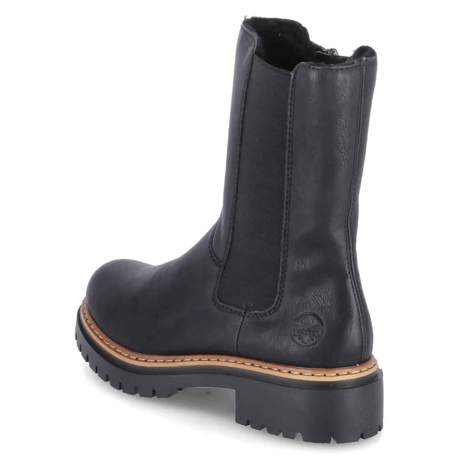 Rieker Winterstiefeletten In Schwarz 5 Rieker Winterstiefeletten In Schwarz – Bild 3